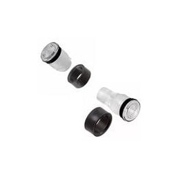 1 pcs : LMS_033_RTP - LED Light Pipes Light Pipe w/Lens LMS033RTP
