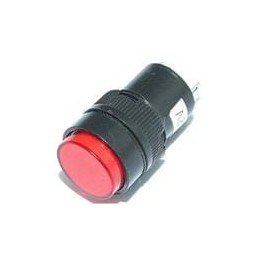 1 pcs : FL1P-16NJ-1-R24V - LED Panel Mount Indicators LED RED 16MM NUT 24VAC/DC