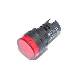 1 pcs : FL1P-22NA-1-R24V - LED Panel Mount Indicators LED RED 22MM NUT 24VAC/DC