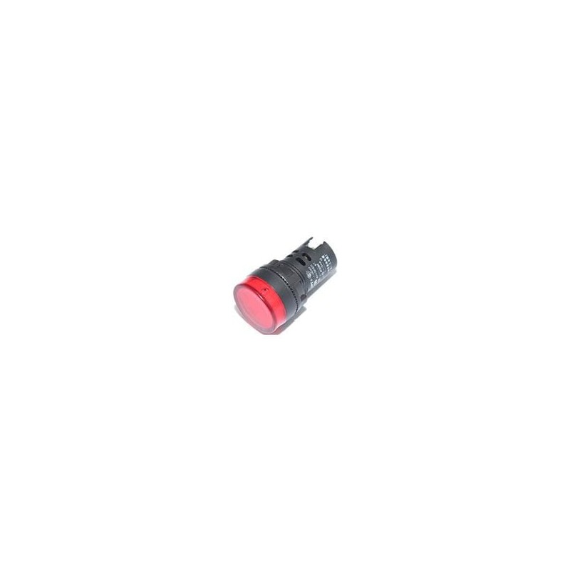 1 pcs : FL1P-22NA-1-R24V - LED Panel Mount Indicators LED RED 22MM NUT 24VAC/DC