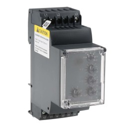 1 pcs - Schneider Electric Voltage Monitoring Relay, 3 Phase, DPDT, 194 - 528V ac, DIN Rail