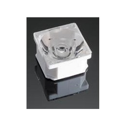 1 pcs : CA11959_LAURA-RS-PIN - LED Lighting Lenses Assemblies Square Assembly 8 Degrees FWHM