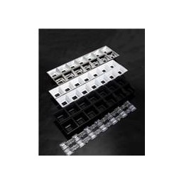 1 pcs : C17390_DAISY-7X1-ZT25 - LED Lighting Lenses Linear lens rectang 7 Pos 19.0 x 259.0mm