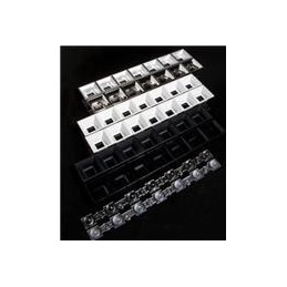 1 pcs : C17363_DAISY-7X1-W2-D - LED Lighting Lenses Linear lens rectang 7 Pos mm (D)