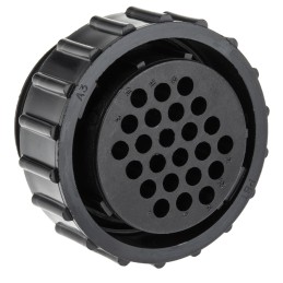1 pcs - TE Connectivity Circular Connector, 24 Contacts, Cable Mount, Plug, Female, CPC Series 1 Series