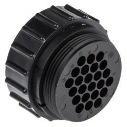 1 pcs - TE Connectivity Circular Connector, 24 Contacts, Cable Mount, Plug, Female, CPC Series 1 Series