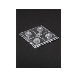 1 pcs : C13937_STRADA-2X2-C-STP - LED Lighting Lenses Lens square