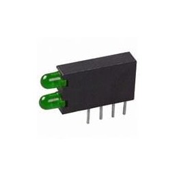 1 pcs : 5682F5_5 - LED Circuit Board Indicators DUAL MOUNT T1 LED