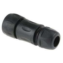 1 pcs - Souriau Circular Connector, 7 Contacts, Cable Mount, Socket, Male, IP68, IP69K, UTS Series