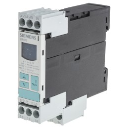 1 pcs - Siemens Current Monitoring Relay, 1 Phase, DPDT, DIN Rail