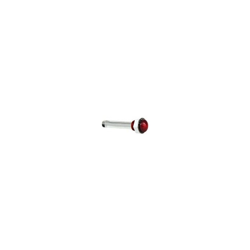 1 pcs : LCS_132_RTP - LED Light Pipes Red Transparent LCS132RTP