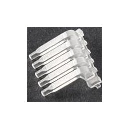 1 pcs : LPF-C051303S - LED Light Pipes 5 Unit Stackable Rt Angle Lght Pipe