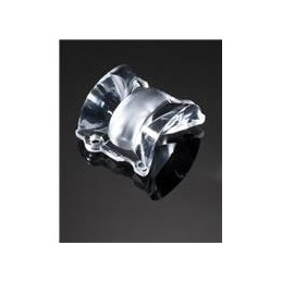 1 pcs : CA10932_FLARE-B - LED Lighting Lenses Assemblies Single Lens With Install Tape 100x10 Degree Oval Beam