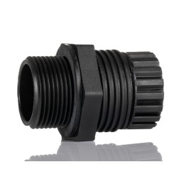 10 pcs - Kopex-EX CGM Series Black Nylon Cable Gland, M32 Thread, 15mm Min, 21mm Max, IP66, IP68