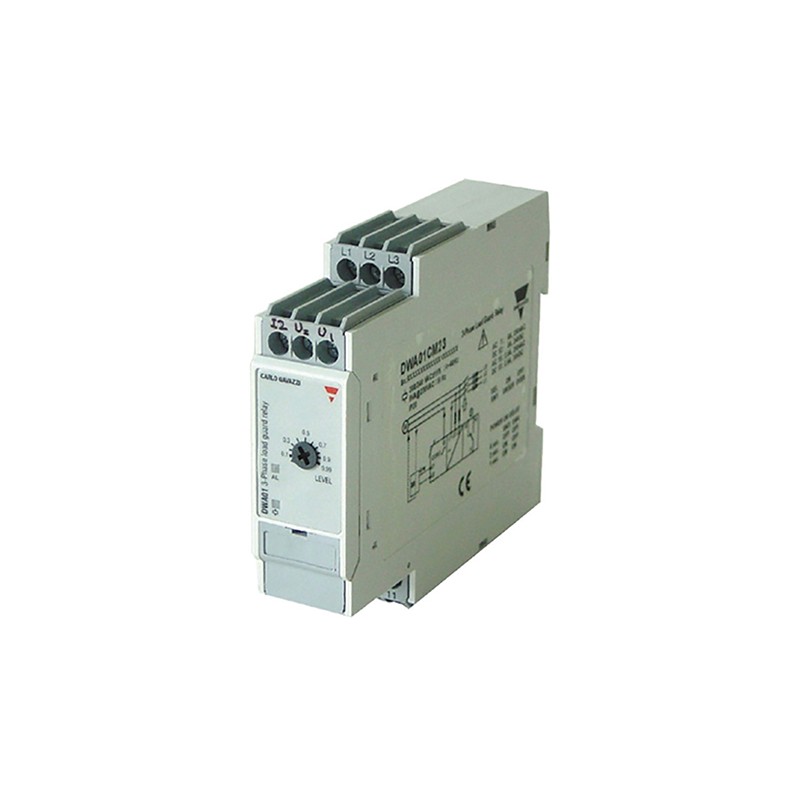 1 pcs - Carlo Gavazzi Power Factor Monitoring Relay, 3 Phase, SPDT, DIN Rail