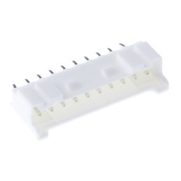 10 pcs - JST PA Series Straight Through Hole PCB Header, 10 Contact(s), 2.0mm Pitch, 1 Row(s), Shrouded