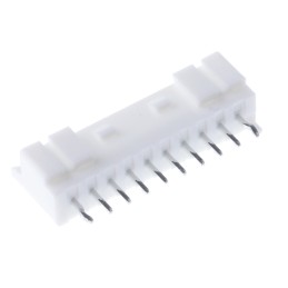 10 pcs - JST PA Series Straight Through Hole PCB Header, 10 Contact(s), 2.0mm Pitch, 1 Row(s), Shrouded