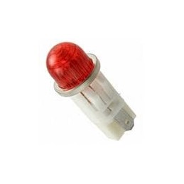 1 pcs : 1092QA1-12V - LED Panel Mount Indicators PMI RED HI-DOME 12V 3/16' TERM
