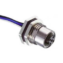 1 pcs - RS PRO Circular Connector, 5 Contacts, M12 Connector, Socket, Female, IP67