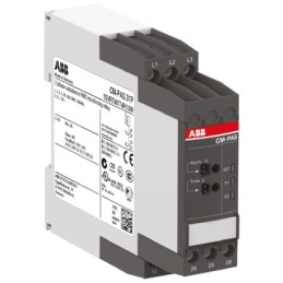 1 pcs - ABB Phase Monitoring Relay, 3 Phase, DPDT, DIN Rail