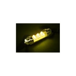 1 pcs : LE-0603-02Y - LED Replacement Lamps - Based LEDs Yel 595nm 12V Festoon LED Lamp