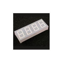 1 pcs : CA56-11GWA - LED Displays & Accessories Quad Green 568nm Common Anode
