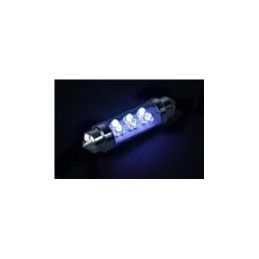 1 pcs : LE-0603-04B - LED Replacement Lamps - Based LEDs Blue 470nm 24V Festoon LED Lamp