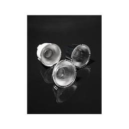 1 pcs : CP18726_YASMEEN-50-WW-C2 - LED Lighting Lenses Assemblies 60 Deg Wide Black Holder C Len Sold Sep