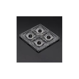 1 pcs : CS15763_STRADA-2X2MX-8-VSM - LED Lighting Lenses Assemblies Square Assembly