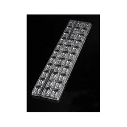 1 pcs : F15069_FLORENCE-O - LED Lighting Lenses Lens array rectangle 61x286mm(D)