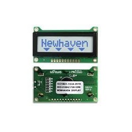 1 pcs : NHD-0108HZ-FSW-GBW - LCD Character Display Modules & Accessories STN-GRAY Transfl 60.7 x 33.85