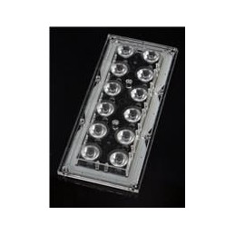 1 pcs : CS14891_HB-IP-2X6-M - LED Lighting Lenses Assemblies Lens rectangle 173x71.4mm(D)11.39mm