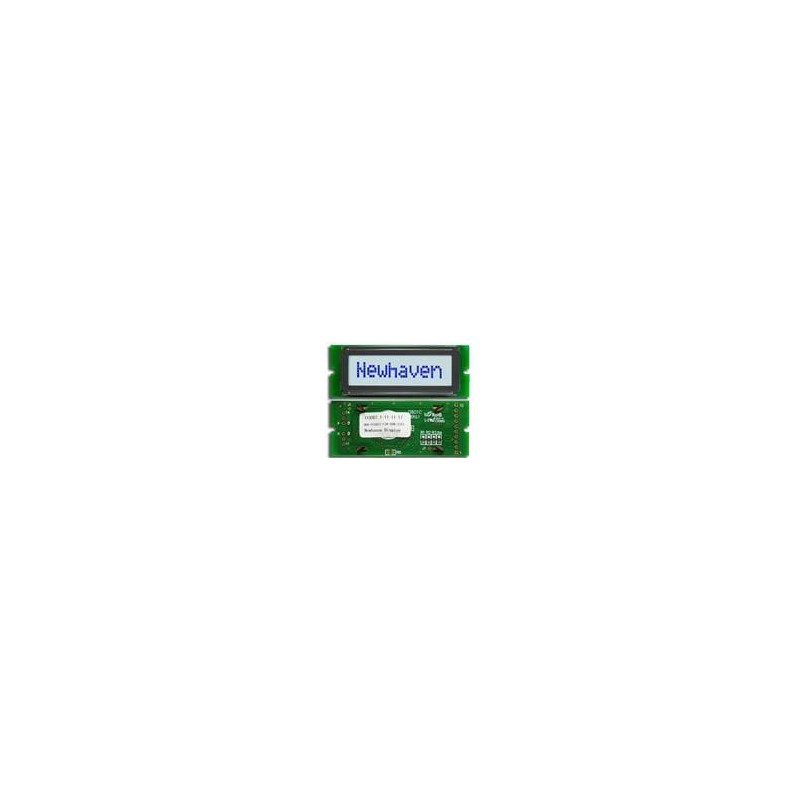 1 pcs : NHD-0108CZ-FSW-GBW-33V3 - LCD Character Display Modules & Accessories STN-GRAY Transfl 69.0 x 27.0