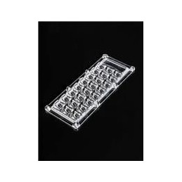 1 pcs : CS17759_STRADA-IP-24-T4-B-PC - LED Lighting Lenses Assemblies Wide IESNA Type IV Forward Throw Beam