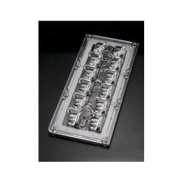 1 pcs : CS15886_STRADA-IP-2X6-T2-B-90 - LED Lighting Lenses Assemblies Rectangle Assembly 12 Position