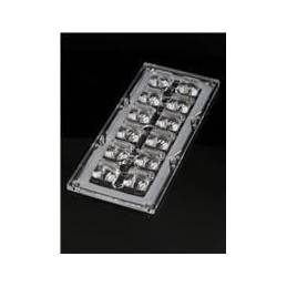 1 pcs : CS15363_STRADA-IP-2X6-T2-B - LED Lighting Lenses Assemblies Rectangle Assembly 12 Position