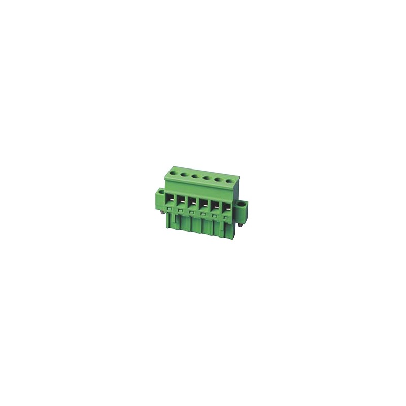 10 pcs - RS PRO 5.08mm Pitch 3 Way Pluggable Terminal Block, Plug, Through Hole, Screw Termination