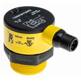 1 pcs - Banner Diffuse Photoelectric Sensor, Barrel Sensor, 200 mm Detection Range