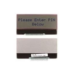 1 pcs : NHD-C0216AZ-FN-GBW - LCD Character Display Modules & Accessories 2 x 16 STN-GRAY 49.7 x 25.3 x 2.1