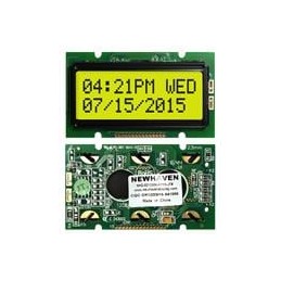 1 pcs : NHD-0212WH-AYYH-JT - LCD Character Display Modules & Accessories STN-Y/G Transfl 55.7 x 32.0