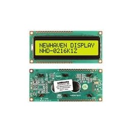 1 pcs : NHD-0216K1Z-FL-YBW - LCD Character Display Modules & Accessories STN- Y/G Transfl 80.0 x 36.0