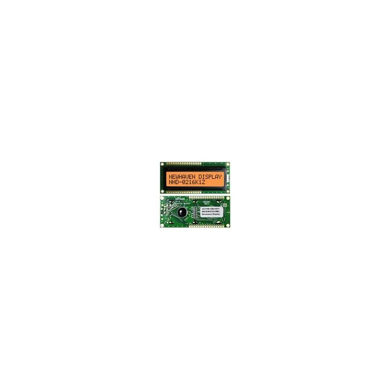 1 pcs : NHD-0216K1Z-FSO-GBW-L - LCD Character Display Modules & Accessories STN- GRAY Transfl 80.0 x 36.0
