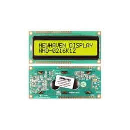 1 pcs : NHD-0216K1Z-FL-GBW - LCD Character Display Modules & Accessories STN- GRAY Transfl 80.0 x 36.0