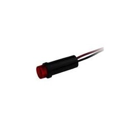 1 pcs : 91W-NWR12H-CRO - LED Panel Mount Indicators 0.29in 12VDC RED