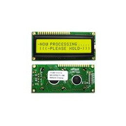 1 pcs : NHD-0220GZ-FL-YBW - LCD Character Display Modules & Accessories 2 x 20 STN-Y/G 80.0 x 36.0
