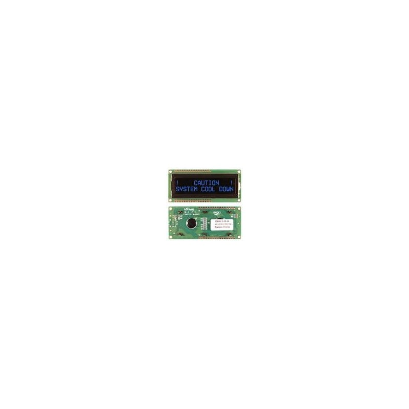 1 pcs : NHD-0216K1Z-NSB-FBW-L - LCD Character Display Modules & Accessories FSTN (-) Transm 80.0 x 36.0
