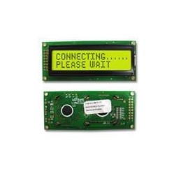 1 pcs : NHD-0216EZ-FL-GBW - LCD Character Display Modules & Accessories STN- GRAY Transfl 85.0 x 36.0