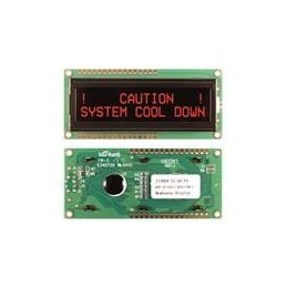 1 pcs : NHD-0216K1Z-NSR-FBW-L - LCD Character Display Modules & Accessories FSTN (-) Transm 80.0 x 36.0