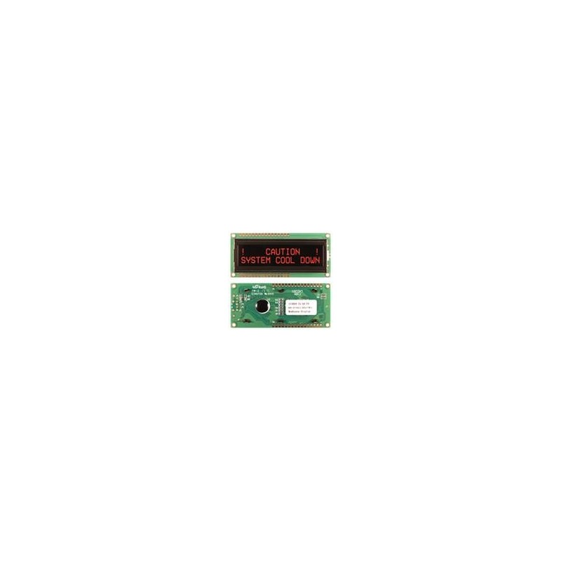1 pcs : NHD-0216K1Z-NSR-FBW-L - LCD Character Display Modules & Accessories FSTN (-) Transm 80.0 x 36.0