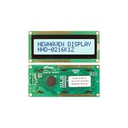 1 pcs : NHD-0216K1Z-FSW-GBW-L - LCD Character Display Modules & Accessories STN- GRAY Transfl 80.0 x 36.0